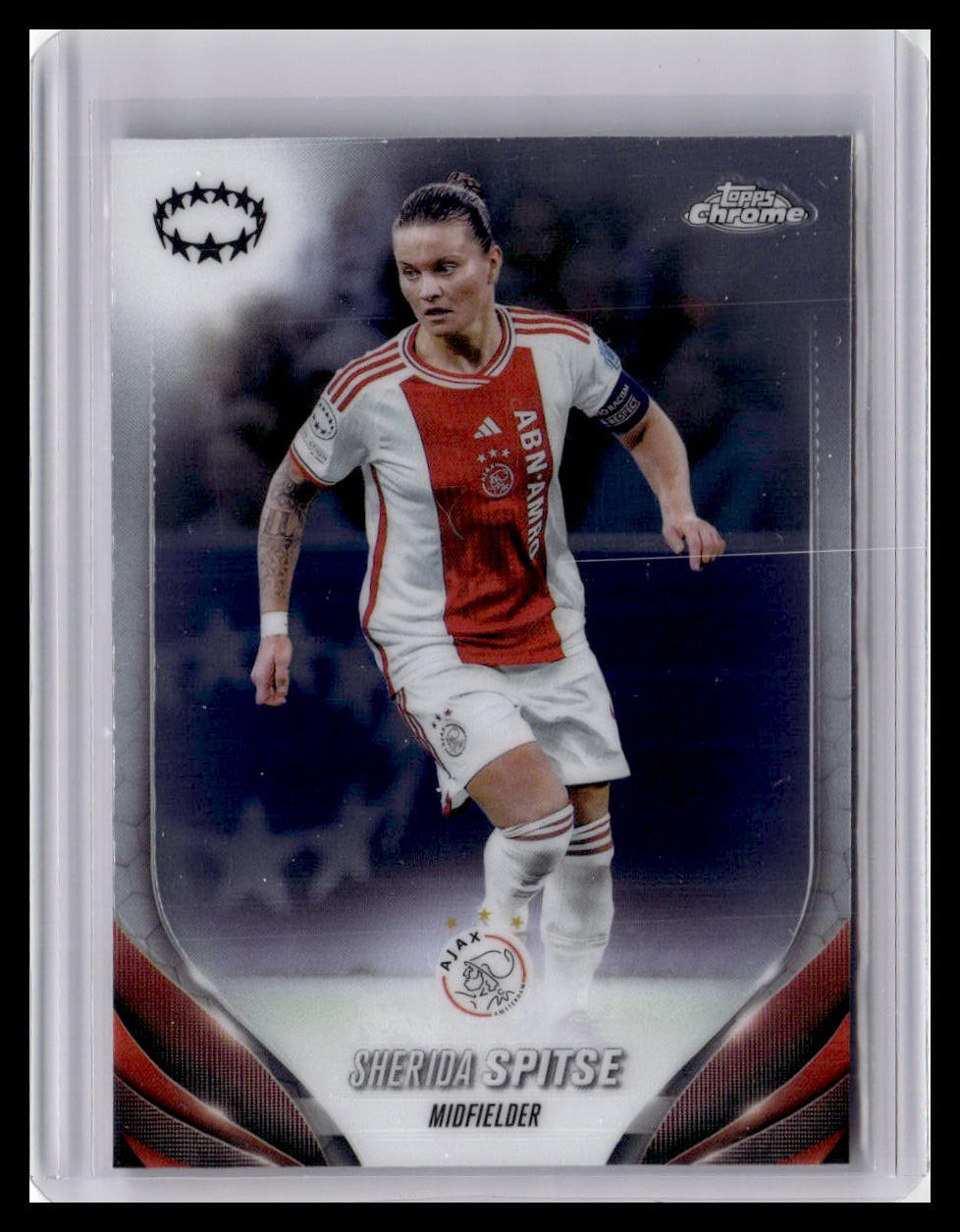 2023-24 Topps Chrome UEFA Women's Champions League #38 Sherida Spitse