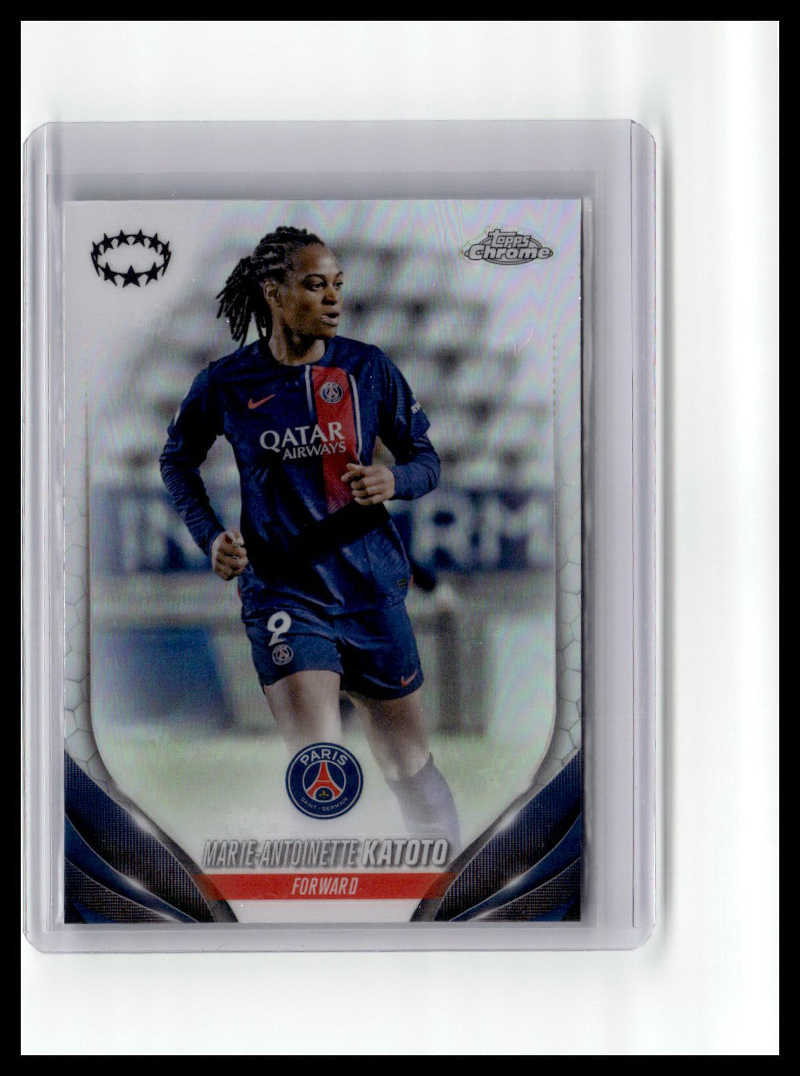 2023-24 Topps Chrome UEFA Women's Champions Lague #9 Marie-Antoinette Katoto