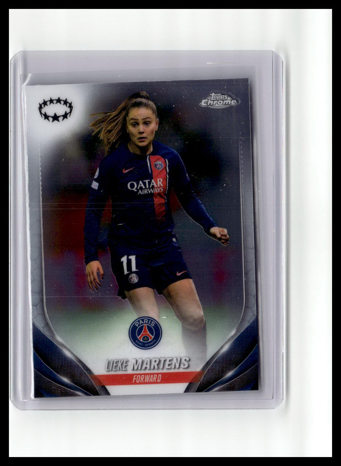 2023-24 Topps Chrome UEFA Women's Champions League #81 Lieke Martens