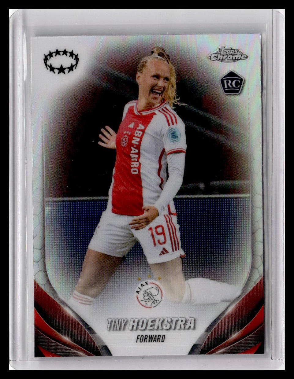 2023-24 Topps Chrome UEFA Women's Champions League #59 Tiny Hoekstra (RC)