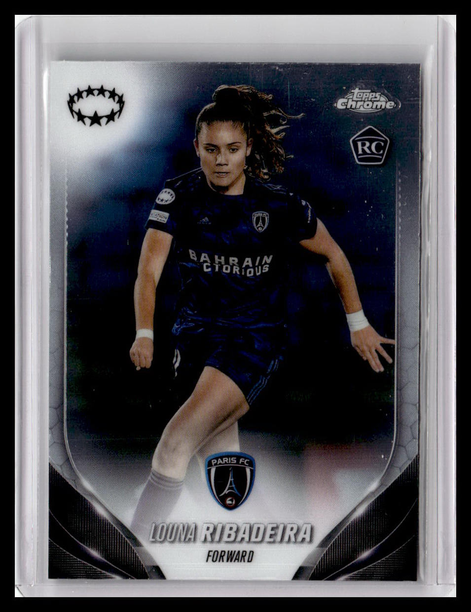 2023-24 Topps Chrome UEFA Women's Champions League #72 Louna Ribadeira (RC)