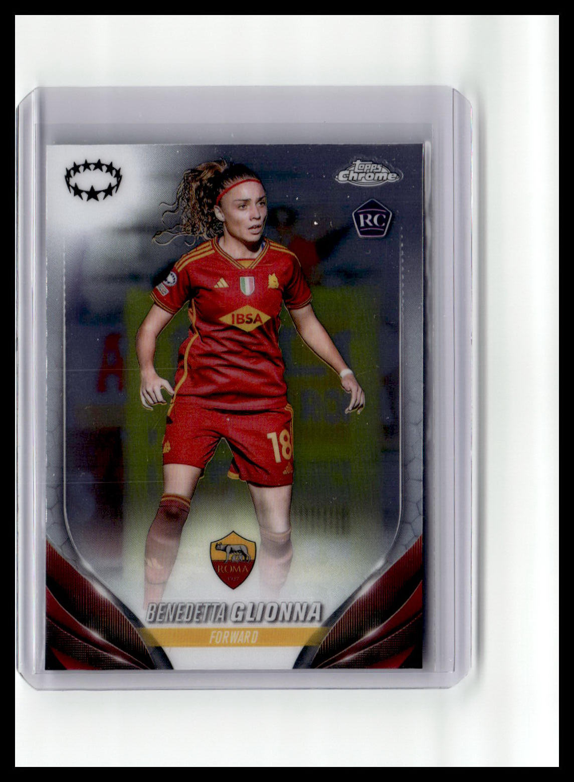 2023-24 Topps Chrome UEFA Women's Champions League #29 Benedetta Glionna (RC)