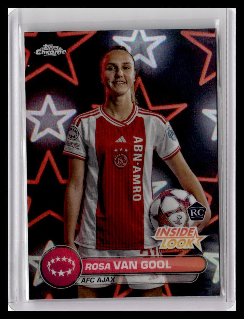 2023-24 Topps Chrome UEFA Women's Champ League #IL-7 Rosa van Gool Inside Look