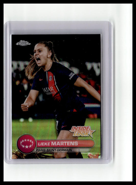2023-24 Topps Chrome UEFA Women's Champ League #IL-6 Lieke Martens Inside Look