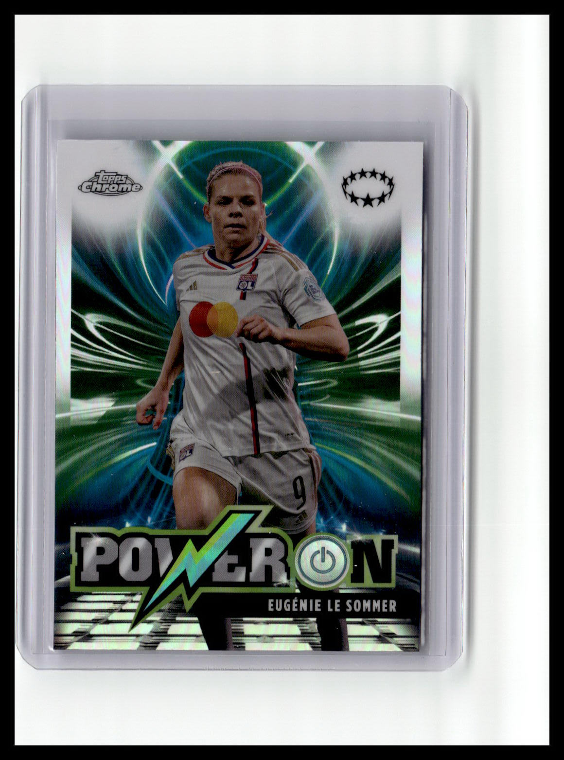 2023-24 Topps Chrome UEFA Women's Champ League #PO-2 Eugénie Le Sommer Power On