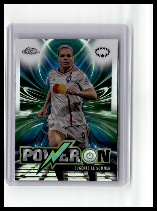 2023-24 Topps Chrome UEFA Women's Champ League #PO-2 Eugénie Le Sommer Power On