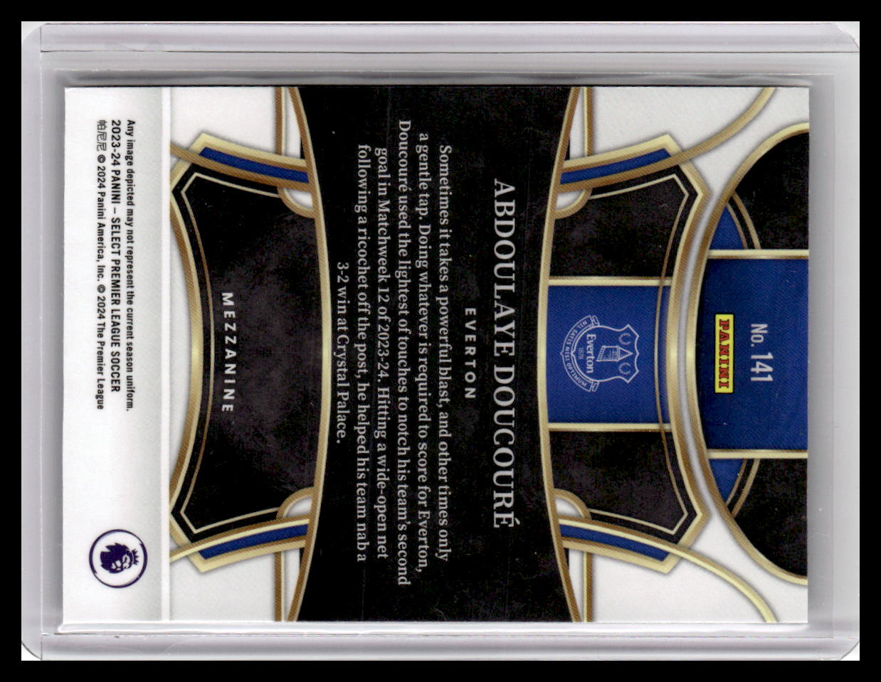 2023-24 Panini Select Premier League #141 Abdoulaye Doucoure