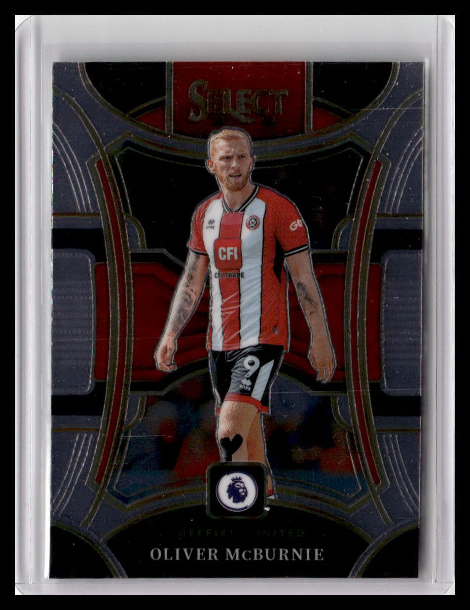 2023-24 Panini Select Premier League #184 Oliver McBurnie