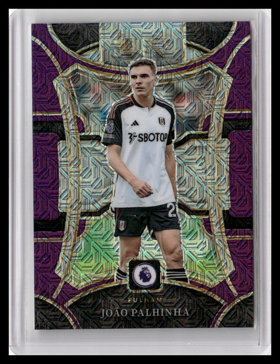 2023-24 Panini Select Premier League #147 Joao Palhinha Purple Mojo