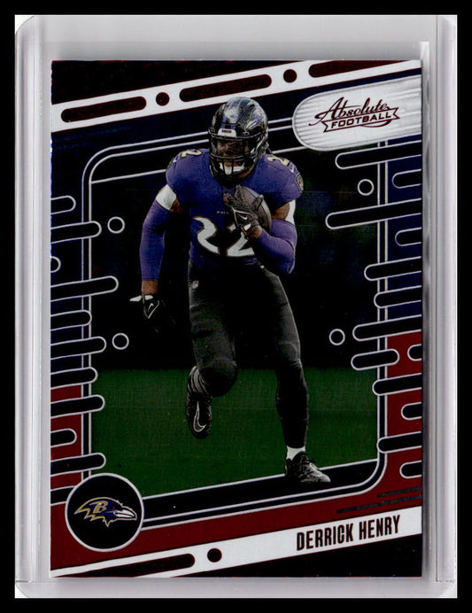2024 Panini Absolute #98 DeAndre Hopkins Red & Blue Foil