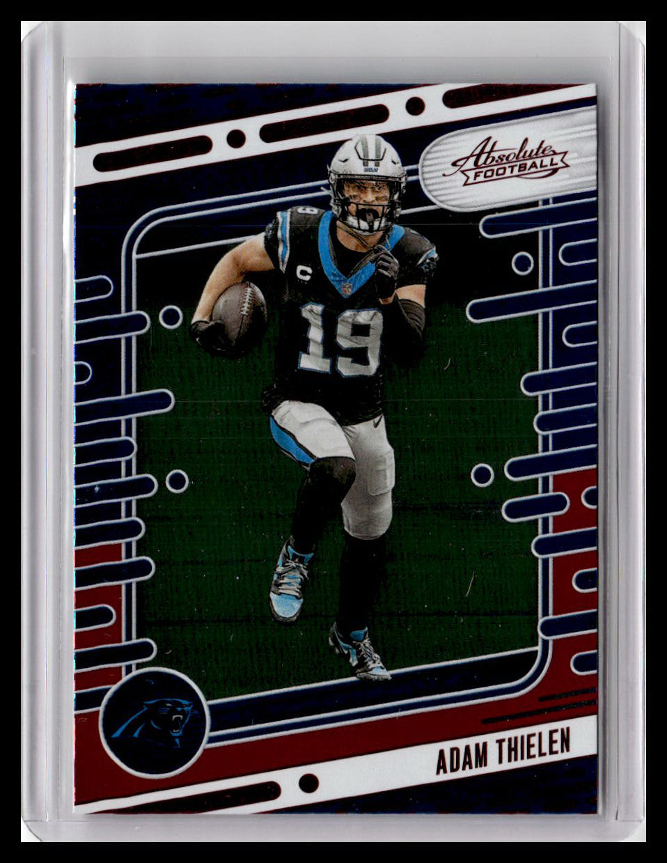 2024 Panini Absolute #15 Adam Thielen Red & Blue Foil