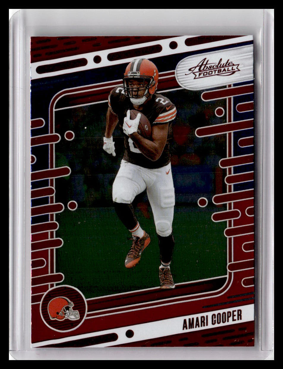 2024 Panini Absolute #24 Amari Cooper Red & Blue Foil