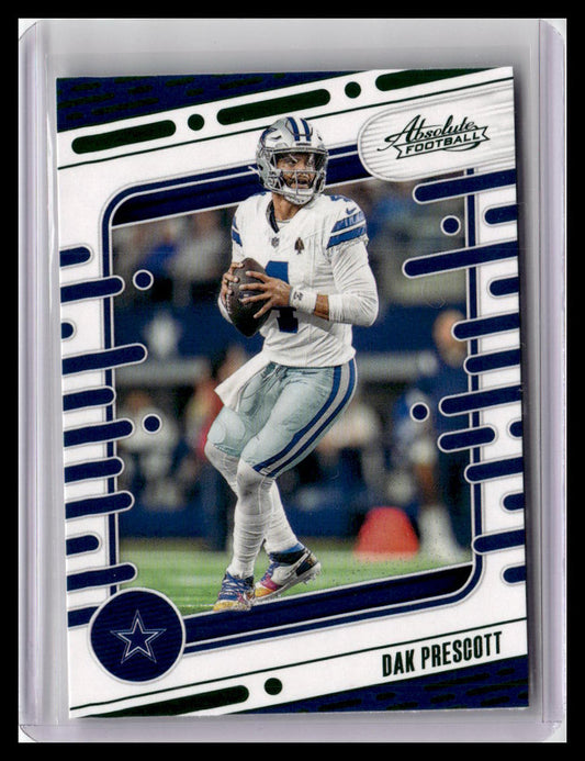 2024 Panini Absolute #26 Dak Prescott Blue & Green 1
