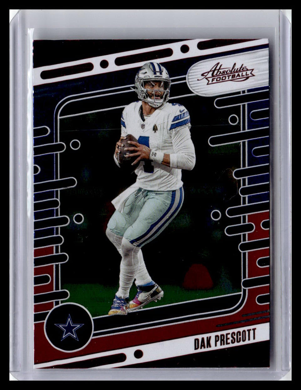 2024 Panini Absolute #26 Dak Prescott Red & Blue Foil