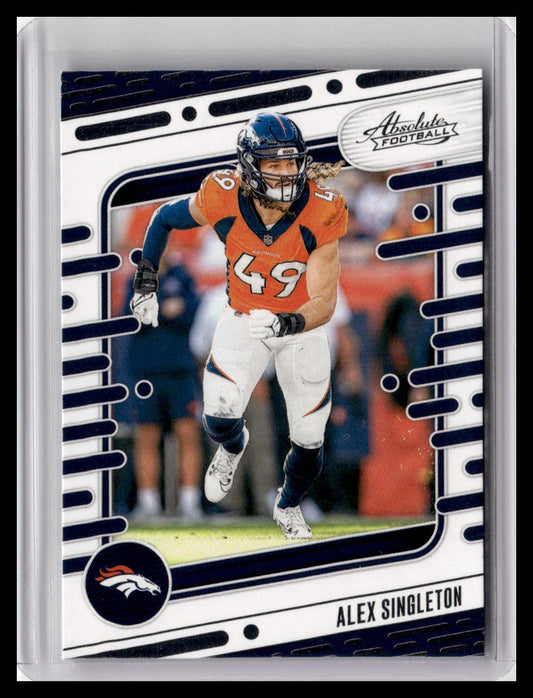 2024 Panini Absolute #32 Alex Singleton