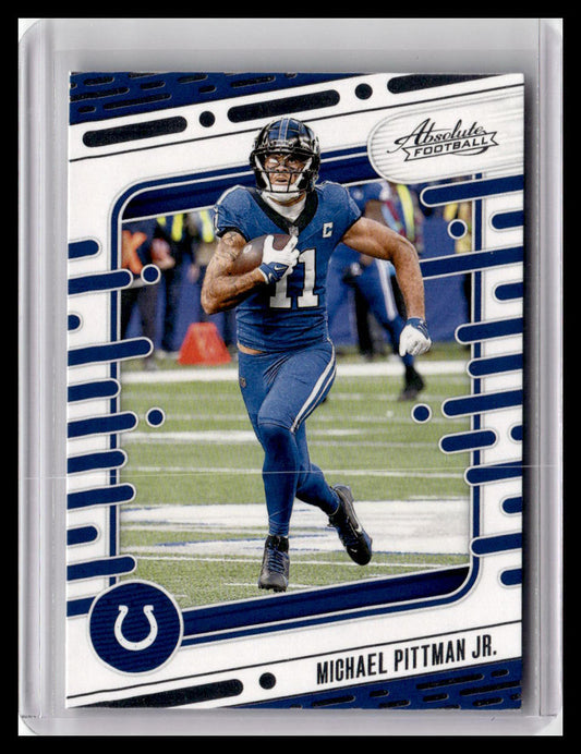2024 Panini Absolute #45 Michael Pittman Jr.