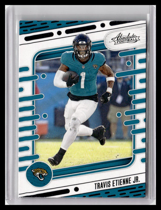 2024 Panini Absolute #47 Travis Etienne Jr. Black