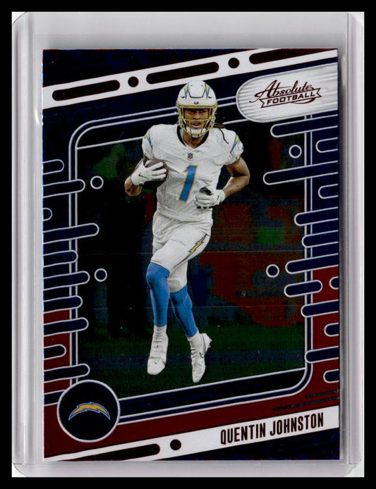 2024 Panini Absolute #60 Quentin Johnston 2024 Panini Absolute #49 Josh Hines-