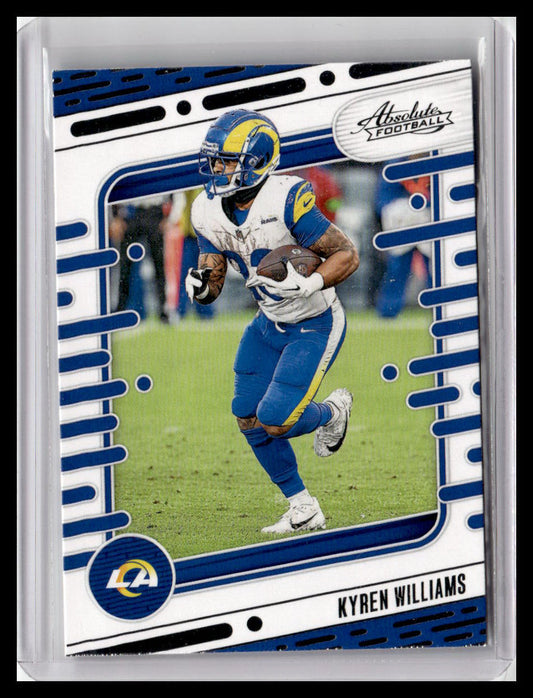 2024 Panini Absolute #62 Kyren Williams Orange