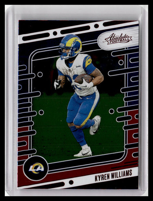 2024 Panini Absolute #62 Kyren Williams Red and Blue