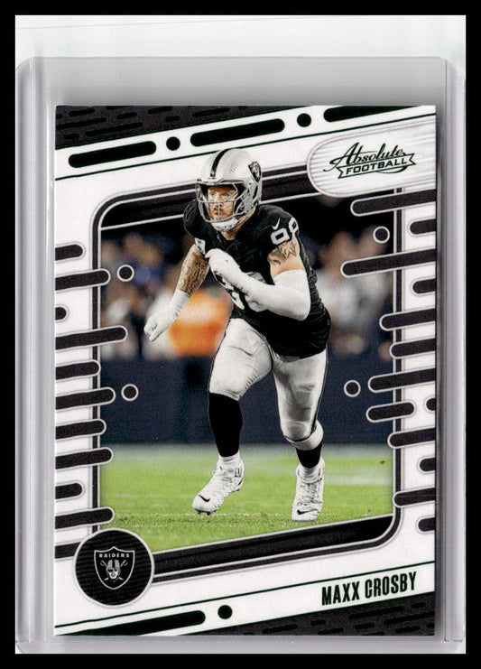2024 Panini Absolute #56 Maxx Crosby Green Foil