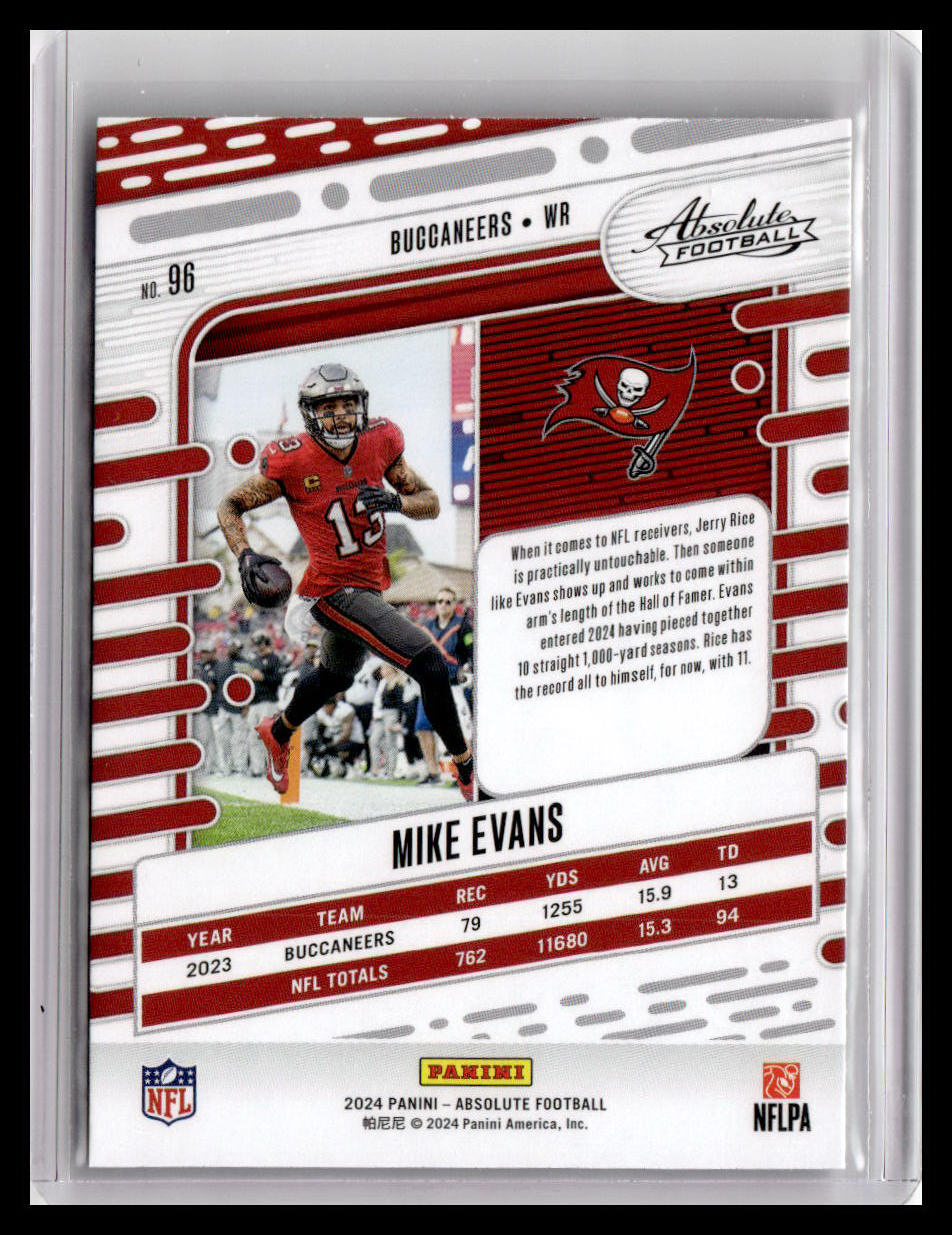 2024 Panini Absolute #96 Mike Evans