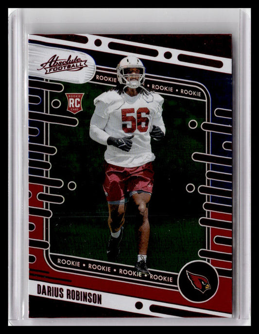 2024 Panini Absolute #127 Darius Robinson (RC)