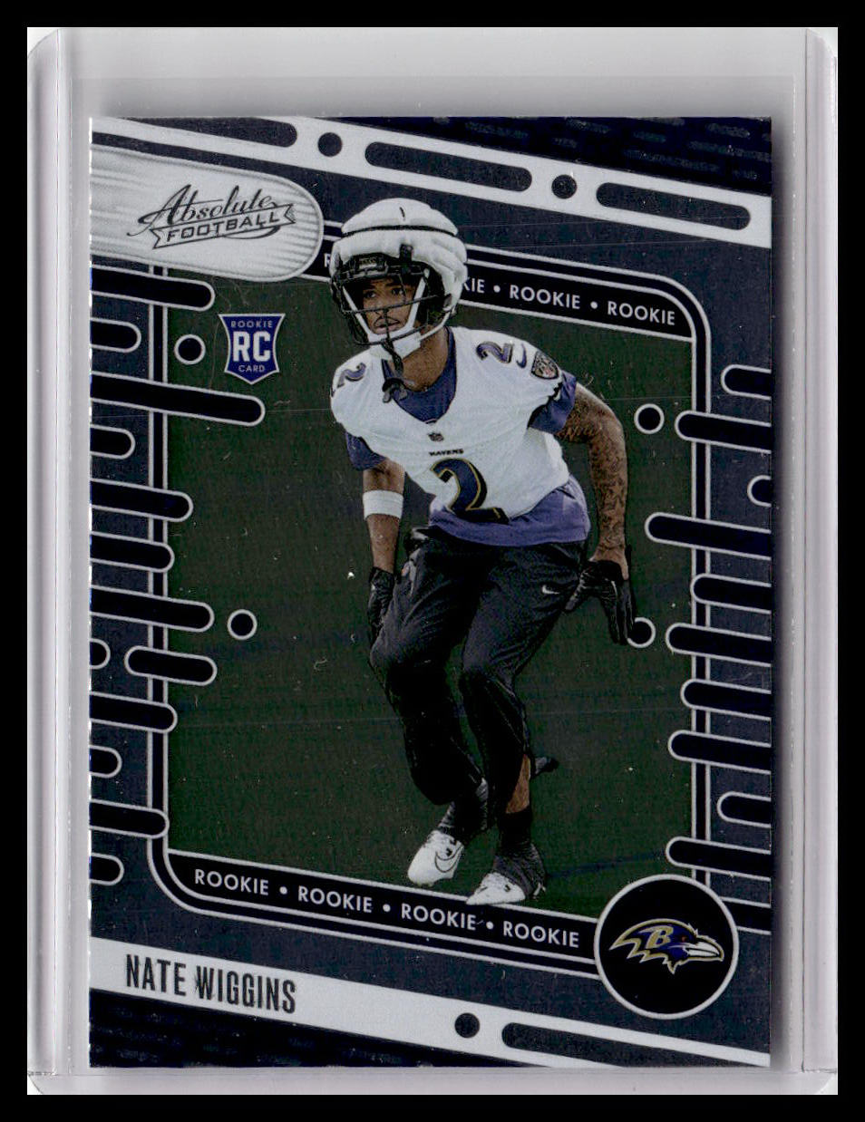 2024 Panini Absolute #130 Nate Wiggins (RC)