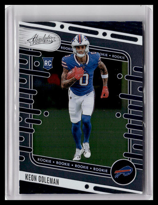 2024 Panini Absolute #133 Keon Coleman (RC)