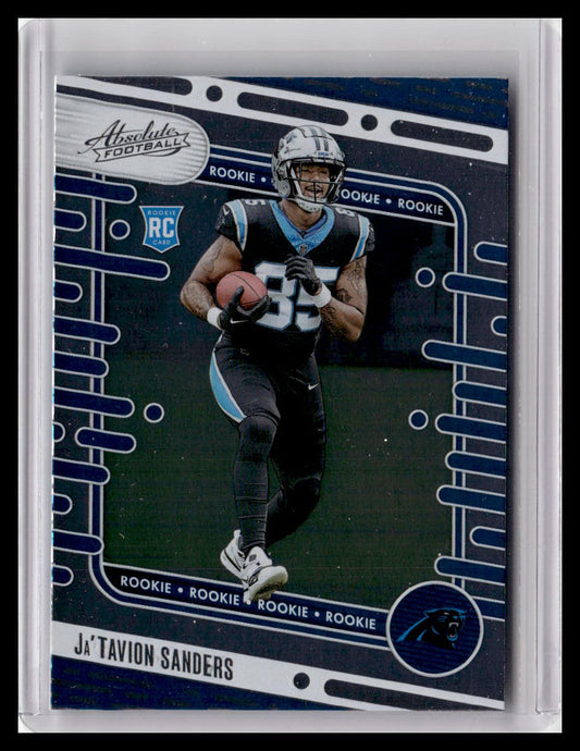 2024 Panini Absolute #177 Ja'Tavion Sanders (RC)