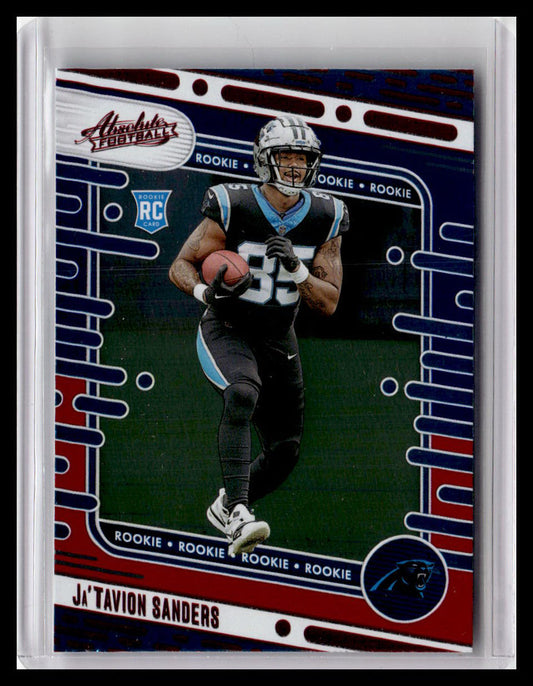 2024 Panini Absolute #108 Michael Penix Jr. (RC) Red & Blue Foil