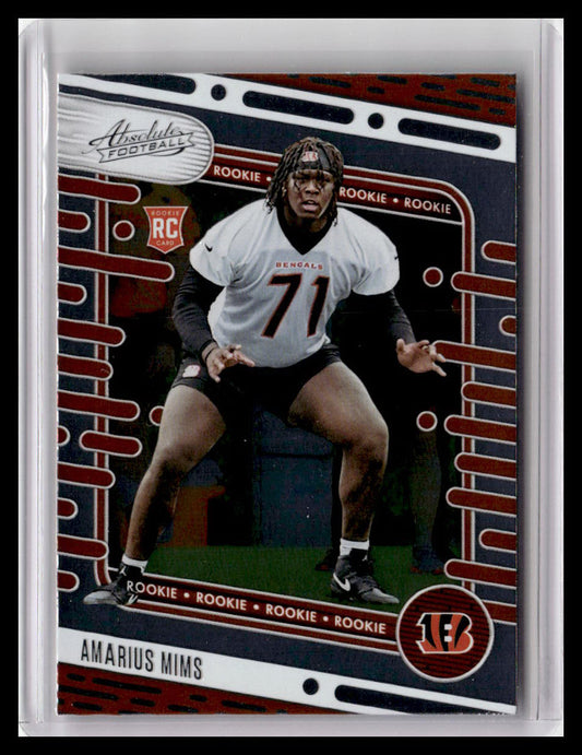 2024 Panini Absolute #118 Amarius Mims (RC)