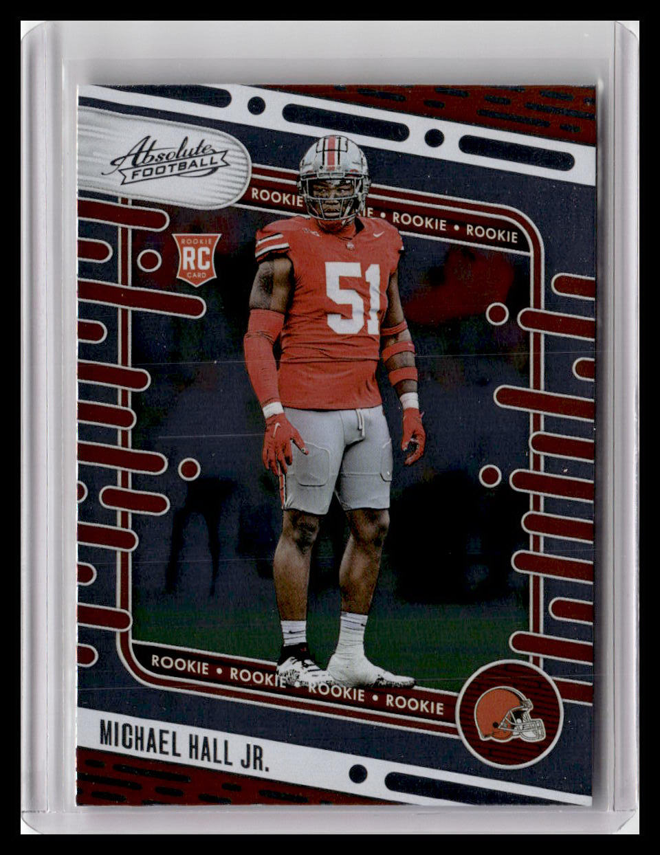 2024 Panini Absolute #153 Michael Hall Jr. (RC)