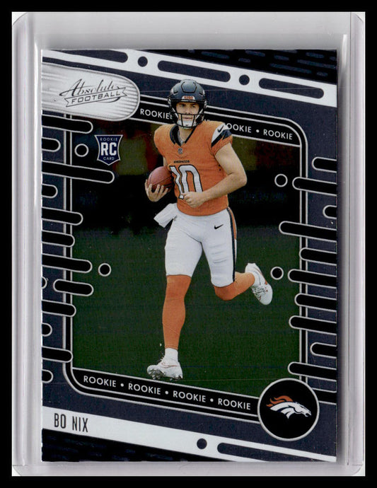 2024 Panini Absolute #112 Bo Nix (RC)