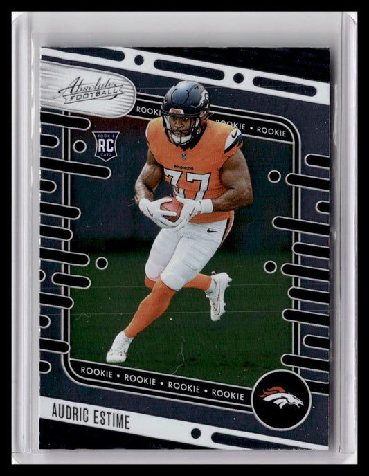 2024 Panini Absolute #193 Audric Estime (RC)