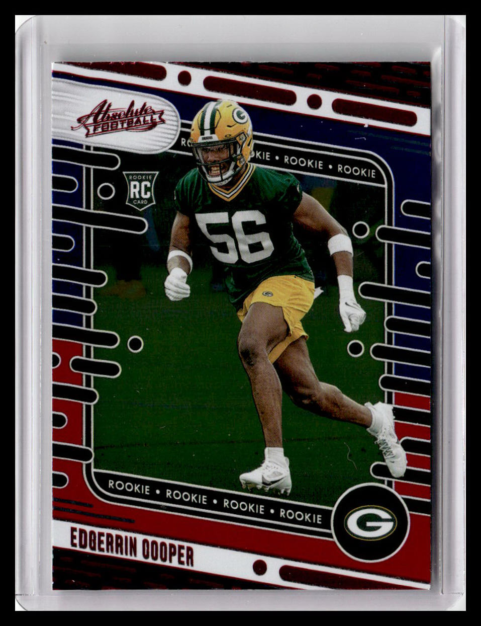 2024 Panini Absolute #145 Edgerrin Cooper (RC) Red & Blue Foil
