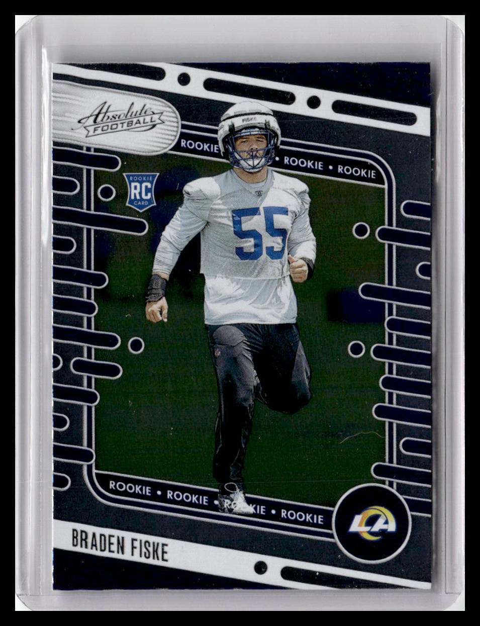 2024 Panini Absolute #139 Braden Fiske (RC)