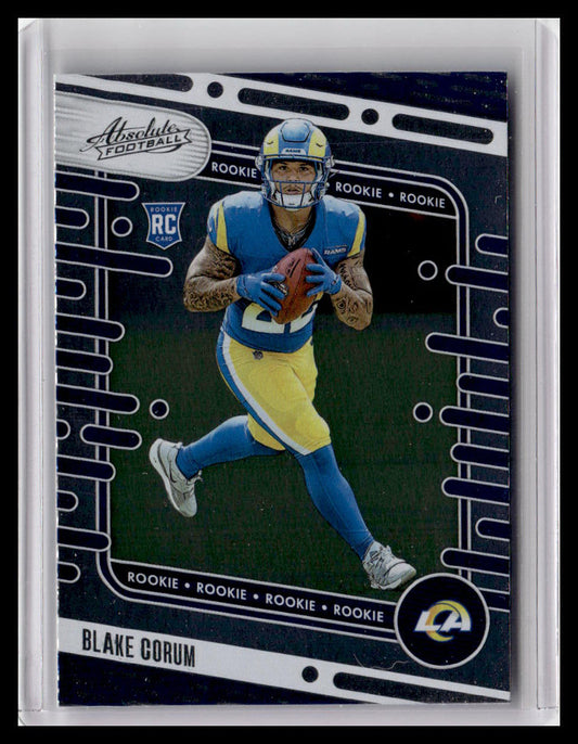 2024 Panini Absolute #168 Blake Corum (RC)