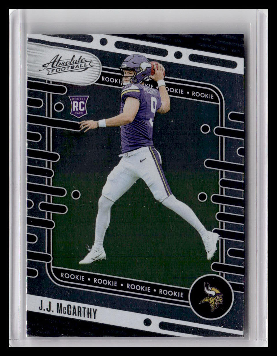 2024 Panini Absolute #110 J.J. McCarthy (RC)