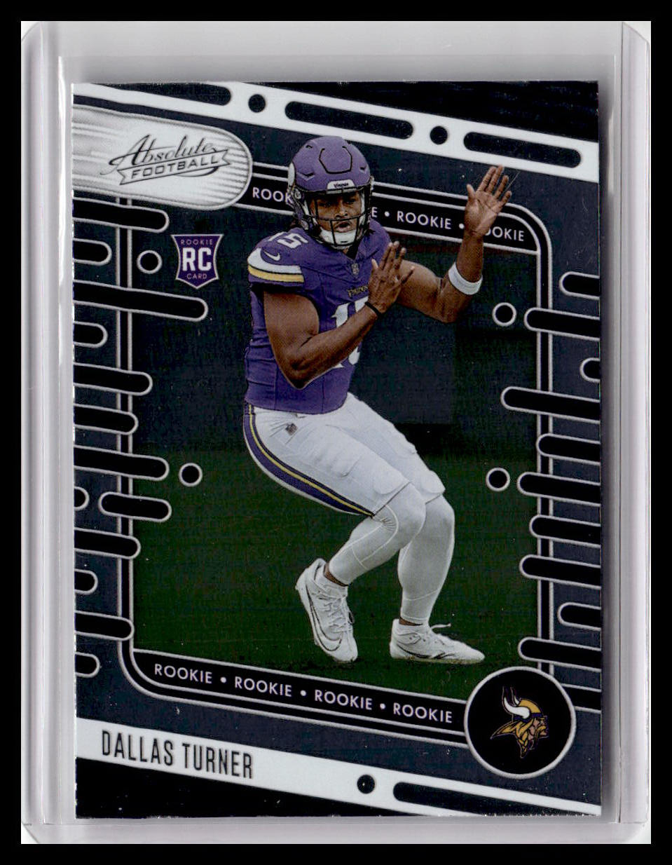 2024 Panini Absolute #117 Dallas Turner (RC)