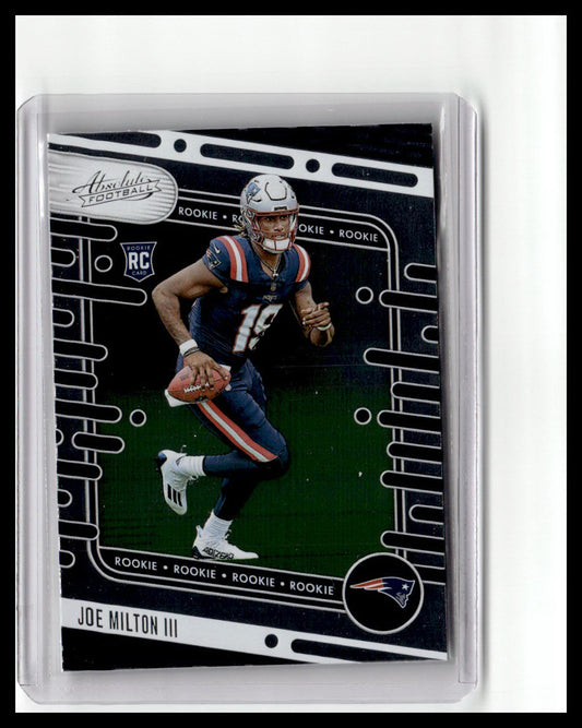 2024 Panini Absolute #197 Joe Milton III (RC)
