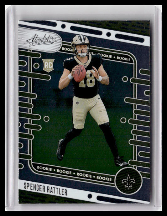 2024 Panini Absolute #194 Spencer Rattler (RC)