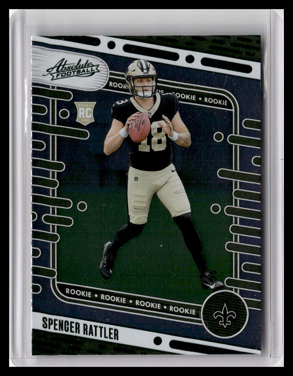 2024 Panini Absolute #194 Spencer Rattler (RC) Green