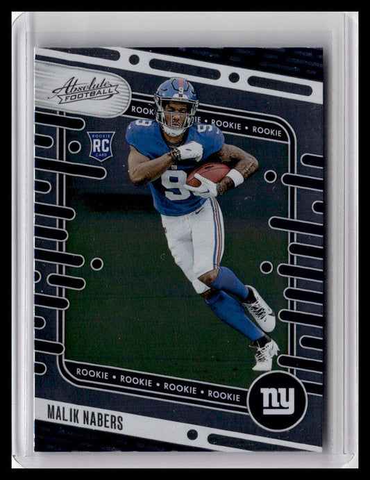 2024 Panini Absolute #106 Malik Nabers (RC)
