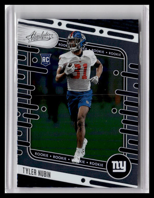 2024 Panini Absolute #147 Tyler Nubin (RC)