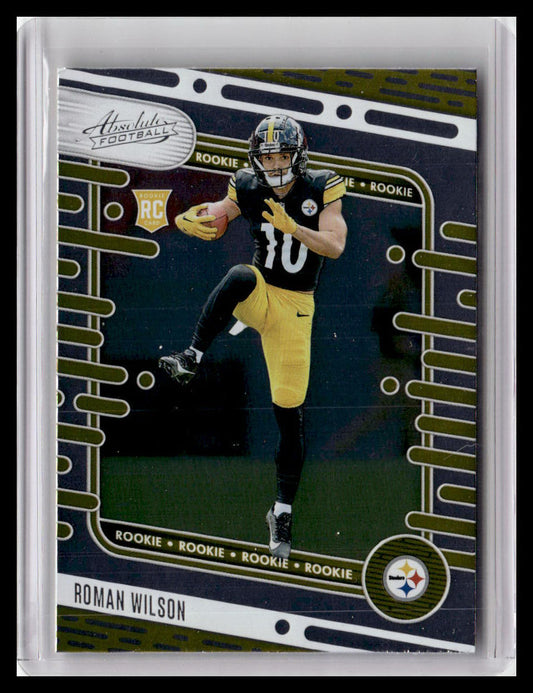 2024 Panini Absolute #169 Roman Wilson (RC)