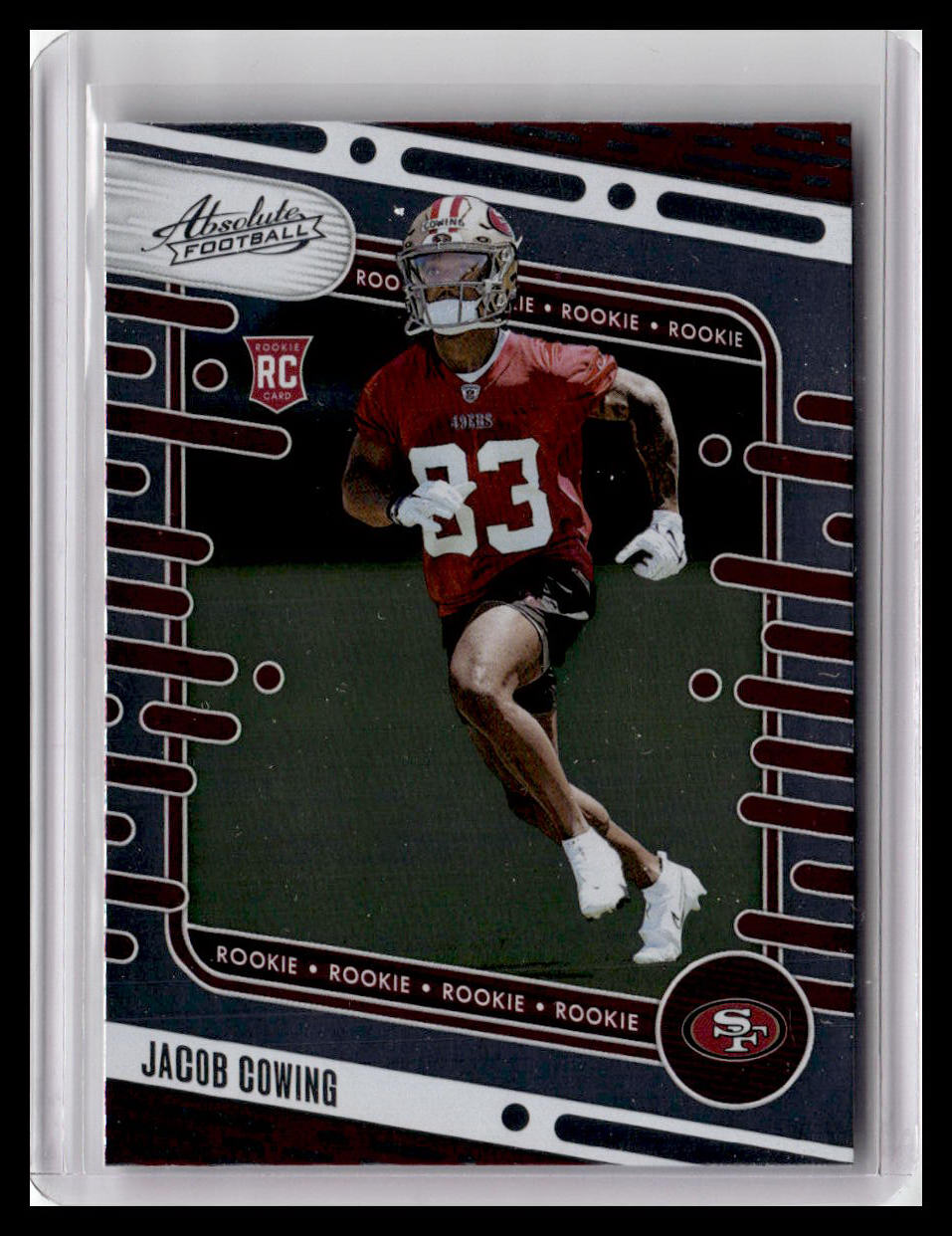 2024 Panini Absolute #191 Jacob Cowing (RC)
