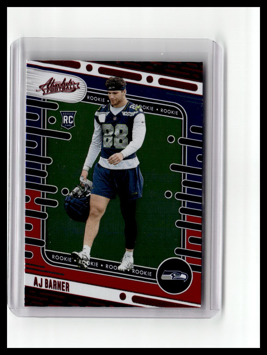 2024 Panini Absolute #184 AJ Barner (RC)
