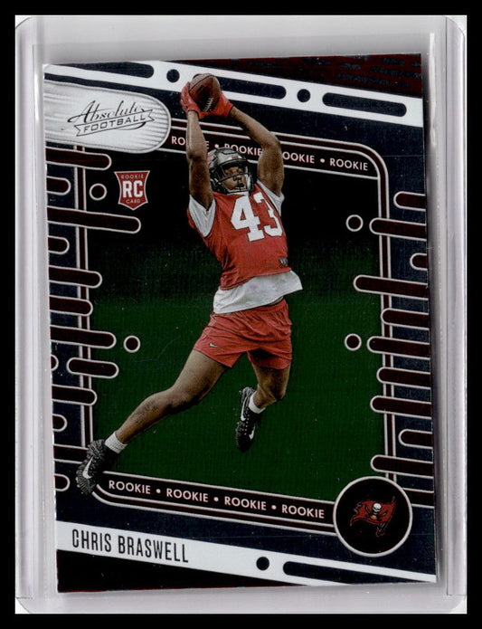 2024 Panini Absolute #155 Chris Braswell (RC)