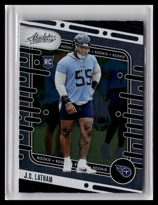 2024 Panini Absolute #107 J.C. Latham (RC)